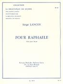 Serge Lancen: For Raphaele, for Harp