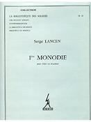 1ere Monodie Ou Hautbois Seul Lm032 Flute Solo