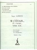 Serge Lancen: Si J'Etais 13, 14, 15