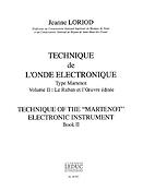 Technique de lOnde electronique type Martenot V.2