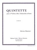 Edison Denisov: Quintette