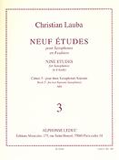 Etudes 9 3 fuer 2 Sop Saxes