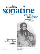 Franz Schubert: Sonatina Opusposth.137, No.1 in D major