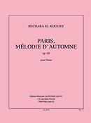 El-Khoury: Paris Melodie D'Automne Opus69