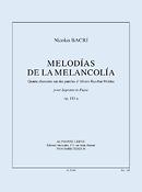 Nicolas_Bacri: Melodies of Melancholy, for Soprano and Piano