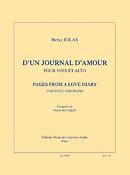 Betsy Jolas: Pages From A Love Diary