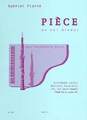 Gabriel Pierne: Piece in G minor