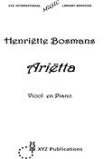 Henriette Bosmans: Arietta
