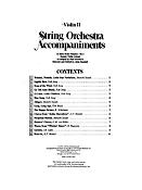 String Orchestra Acc. to Solos from Vol.s 1 & 2