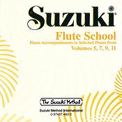 Suzuki Flute School CD, Vol. 5, 7, 9 & 11 Pno Acc.