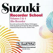 Suzuki Recorder School (Alto Rec.) CD, Vol. 3 & 4