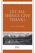 Let All Things Give Thanks