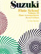 Suzuki Flute School Piano Acc., Vol. 10 (Revised)