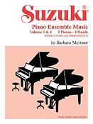 Suzuki Piano Ensemble MusicV. 3 & 4 for Piano Duo
