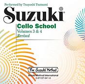 Suzuki Cello School CD Volume 3 & 4