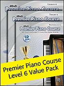 Premier Piano Course Level 6 Value Pack