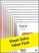 Alfred's Sheet Solos Books 1-10 Value Pack 2012