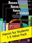 Hanon fuer Students Books 1-3 Value Pack 2012