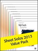 Alfred's Sheet Solos Value Pack 2013