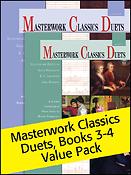 Masterwork Classics Duets, Levels 3-4 Value Pack