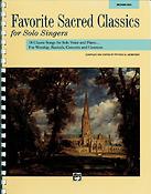 Patrick Liebergen: Favorite Sacred Classics fuer Solo Singers