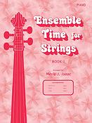 Ensemble Time For Strings Book 1 - Piano