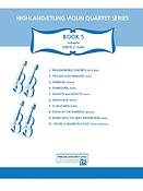 Highland/Etling Violin Quartet Series: Set 5