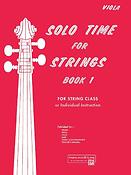 Solo Time For Strings, Book 1