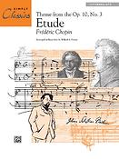 Chopin: Etude Opus 10, No. 3