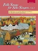 Folk Songs fuer Solo Singers, Volume 2