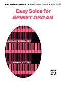 Easy Solos fuer Spinet Organ, Book 3