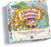 Musical Adventures Game: Game Cards and Board (Alfreds Basic Group Piano Course), Level 1 