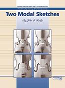 John O'Reilly: Two Modal Sketches