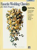 Favorite Wedding Classics fuer Solo Singers 