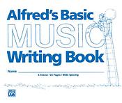 Alfred's Basic Music Writing Book (8 x 6)