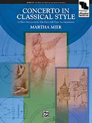Martha Mier: Concerto in Classical Style 