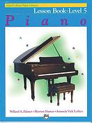 Alfreds Basic Piano Library Lesson Level 5 (Lesboek 5)