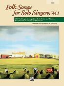 Folk Songs fuer Solo Singers, Volume 1