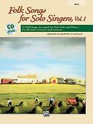 Folk Songs fuer Solo Singers, Volume 1