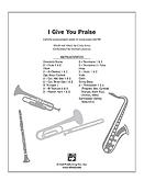 I Give You Praise