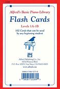 Alfreds Basic Piano Library: Flash Cards, Levels 1A & 1B 