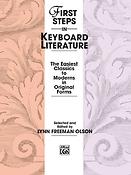 First Steps In Keyboard Literature