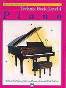 Alfreds Basic Piano Course: Technic Book Level 4