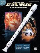 John Williams: Star Wars for Recorder, Selections from