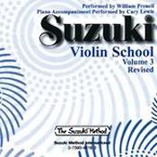Suzuki Violin School 3 CD (Revised)