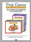 Alfreds Basic Piano Prep Course: Activity & Ear Training Book Teacher's Handbook and Answer Key, Levels A-F 