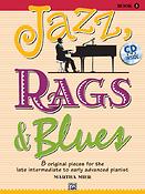 Martha Mier: Jazz Rags & Blues 5 Plus CD (Piano)