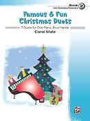 Carol Matz: Famous & Fun Christmas Duets, Book 2