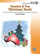 Carol Matz: Famous & Fun Christmas Duets, Book 3