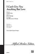 I Can't Give You Anything but Love (SATB)